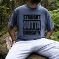 Kids Straight Outta Kindergarten Shirt Boy Girl Graduation Men's Comfort Colors T-Shirt Denim