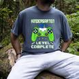 Kindergarten Graduation Level Complete Gamer Class 2024 Kids Men's Comfort Colors T-Shirt Denim