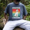 Labrador Retriever Introvert White Lab Men's Comfort Colors T-Shirt Denim Labrador Retriever Introvert White Lab Men's Comfort Colors T-Shirt Denim