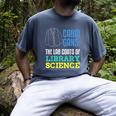 Librarian Library Science Major Masters Degree Graduation Men's Comfort Colors T-Shirt Denim