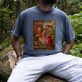 Louisa May Alcott Coming Of Age Novel Little Women Book Cover Small Men's Comfort Colors T-Shirt Denim