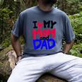 I Love My Mom And Dad Idea Shirt Men's Comfort Colors T-Shirt Denim I Love My Mom And Dad Idea Shirt Men's Comfort Colors T-Shirt Denim