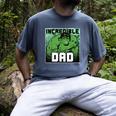 Marvel Comics Avengers Father's Day Hulk Incredible Dad Men's Comfort Colors T-Shirt Denim