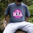 MBA Graduation Masters Business Administration T-Shirt Men's Comfort Colors T-Shirt Denim