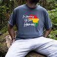 In Memory Of Our Heroes Pride Juneteenth Men's Comfort Colors T-Shirt Denim