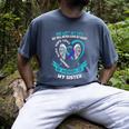 In Memory Of My Sister Suicide Awareness Prevention Memorial Men's Comfort Colors T-Shirt Denim