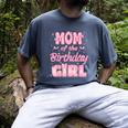 Mom And Dad Of The Birthday Girl Coquette Family Matching Men's Comfort Colors T-Shirt Denim