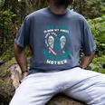 Mom In Memory Of My Mother Ovarian Cancer Shirts Tshirt Tees Men's Comfort Colors T-Shirt Denim