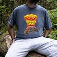 Monster Truck Dad Hot Red Graffiti Style Men's Comfort Colors T-Shirt Denim Monster Truck Dad Hot Red Graffiti Style Men's Comfort Colors T-Shirt Denim