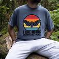 I Like Moths And Maybe 3 People Insect Moth Lovers Introvert Men's Comfort Colors T-Shirt Denim