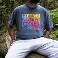 Nephew Niece My Aunt Is Cooler Than My Dad Men's Comfort Colors T-Shirt Denim