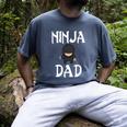 Ninja Dad Tshirt Ninja Shirt Ninja Tshirts Father Men's Comfort Colors T-Shirt Denim