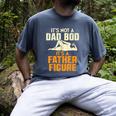 Not Dad BOD Its A Father Figure Fathers Day Daddy Papa Men's Comfort Colors T-Shirt Denim