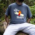 One Degree Hotter Graduation T Shirt For College Grads Men's Comfort Colors T-Shirt Denim