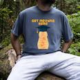Orange Tabby Cat Graduation Distressed Shirt For Grads For Men Women Girls Kids Men's Comfort Colors T-Shirt Denim