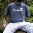 PhD Graduation Doctorate Degree Graduate PhinisheD Men's Comfort Colors T-Shirt Denim