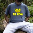 PhD Graduation Ph Diva t Shirt Phdiva Phd t Men's Comfort Colors T-Shirt Denim