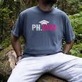 PhDiva PHD Student Graduation Degree Med Law School Men's Comfort Colors T-Shirt Denim