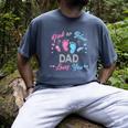 Pink Or Blue Dad Loves You Gender Reveal Men's Comfort Colors T-Shirt Denim