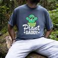 Plant Daddy Cactus Gardener Jokes Grandpa Plant Dad Men's Comfort Colors T-Shirt Denim