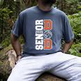 Proud Dad Of A 2026 Senior Graduate Basketball Senior 26 Men's Comfort Colors T-Shirt Denim