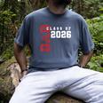 Proud Dad Of Class Of 2026 Graduate Men's Comfort Colors T-Shirt Denim