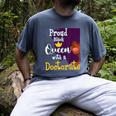 Proud Queen PhD Graduate PhD Graduation Doctorate Men's Comfort Colors T-Shirt Denim
