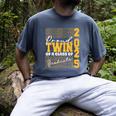 Proud Twin Of a 2025 Graduate Grad Prom Graduation Squad 25 Men's Comfort Colors T-Shirt Denim
