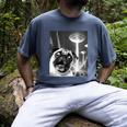 Pug Alien UFO Taking a Selfie Dog Mom Dad Men's Comfort Colors T-Shirt Denim Pug Alien UFO Taking a Selfie Dog Mom Dad Men's Comfort Colors T-Shirt Denim