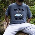 Race Car Racing Family Dada Pit Crew Birthday Party Men's Comfort Colors T-Shirt Denim