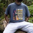 Reading Bookish Dragon Fantasy Men's Comfort Colors T-Shirt Denim Reading Bookish Dragon Fantasy Men's Comfort Colors T-Shirt Denim