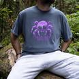Recluse Pastel Goth Spider Shy Introvert Creepy Cute Kawaii Men's Comfort Colors T-Shirt Denim