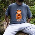 Red Panda Introvert For Red Pandas Fan Men's Comfort Colors T-Shirt Denim