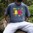 Retro 80's Costume 80s Nostalgia Party Men's Comfort Colors T-Shirt Denim
