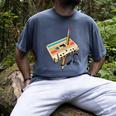 Retro Cassette Tape & Pencil Rewind Nostalgia Party 80s 90s Premium Men's Comfort Colors T-Shirt Denim