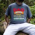 Retro Dad Grandpa Great Grandpa I Just Keep Getting Better Men's Comfort Colors T-Shirt Denim