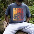 Retro Monster Truck Daddy Matching Family Birthday Party Men's Comfort Colors T-Shirt Denim