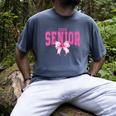 Retro Senior 2026 Class Of 2026 Coquette Pink Bow Graduation Men's Comfort Colors T-Shirt Denim