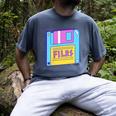 Retro TechnologyOld School Floppy Nostalgia 90s Generation Men's Comfort Colors T-Shirt Denim