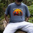 This Is How I Rolled Retro Toys Big Wheel Tricycle Nostalgia Men's Comfort Colors T-Shirt Denim