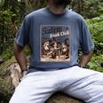 Salem Book Club Bookish Halloween Retro Salem Witch Book Men's Comfort Colors T-Shirt Denim