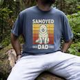 Samoyed Dad Men's Comfort Colors T-Shirt Denim
