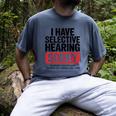 Sarcastic Sayings Introvert I Have Selective Hearing Men's Comfort Colors T-Shirt Denim Sarcastic Sayings Introvert I Have Selective Hearing Men's Comfort Colors T-Shirt Denim