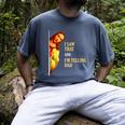 I Saw That I'm Telling Dad Religious Christian Jesus Men's Comfort Colors T-Shirt Denim