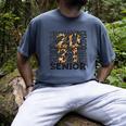 Senior 2021 Grad Class Of 2021 Graduation Leopard Cheetah Men's Comfort Colors T-Shirt Denim