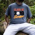 Senior Class Of 2019 Tshirt Graduation School Baseball Men's Comfort Colors T-Shirt Denim