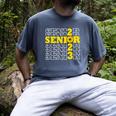 Senior Class Of 2023 Sunflower Graduation Seniors 23 Men's Comfort Colors T-Shirt Denim