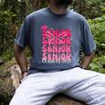 Senior Class Of 2026 Pink Coquette Bow Graduation 2026 Men's Comfort Colors T-Shirt Denim