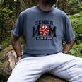 Senior Mom 2025 Cheer Mama Class Of 2025 Graduation Men's Comfort Colors T-Shirt Denim
