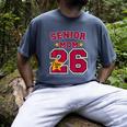 Senior Mom 2026 Proud Senior Mom Class Of 26 For Graduation Men's Comfort Colors T-Shirt Denim